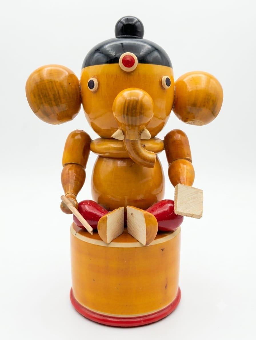 Grantha Bappa Seated Figurine - Image 1