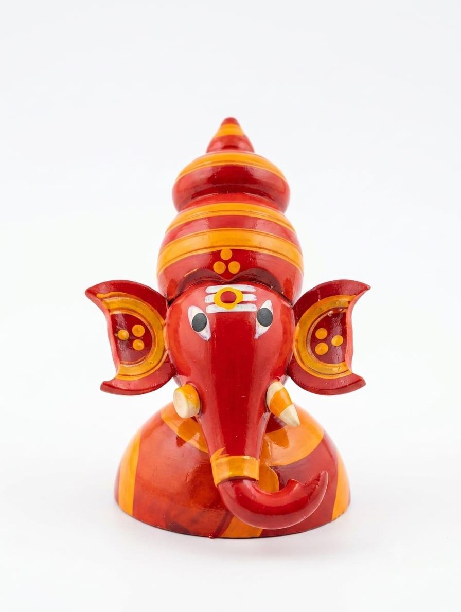 Shankhadhar Raktavarna Ganesha - Image 1